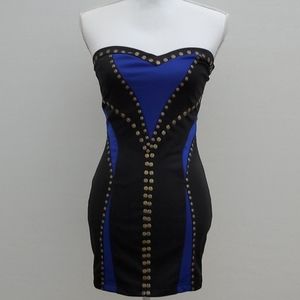 Sexy Cocktail Dress Metal Beading